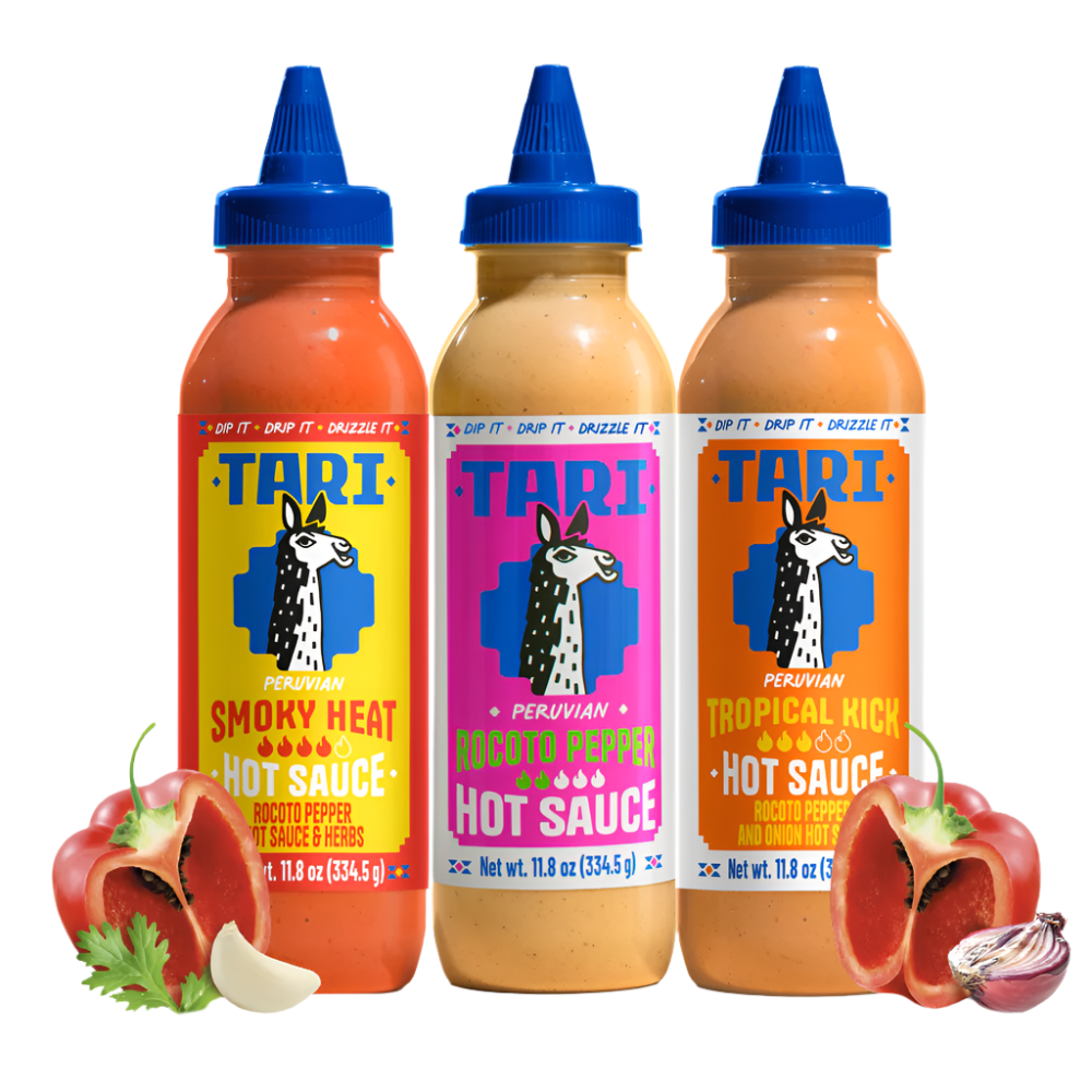 3pk Tari Variety Pack - Rocoto & Smoky & Tropical - 11.8 oz each