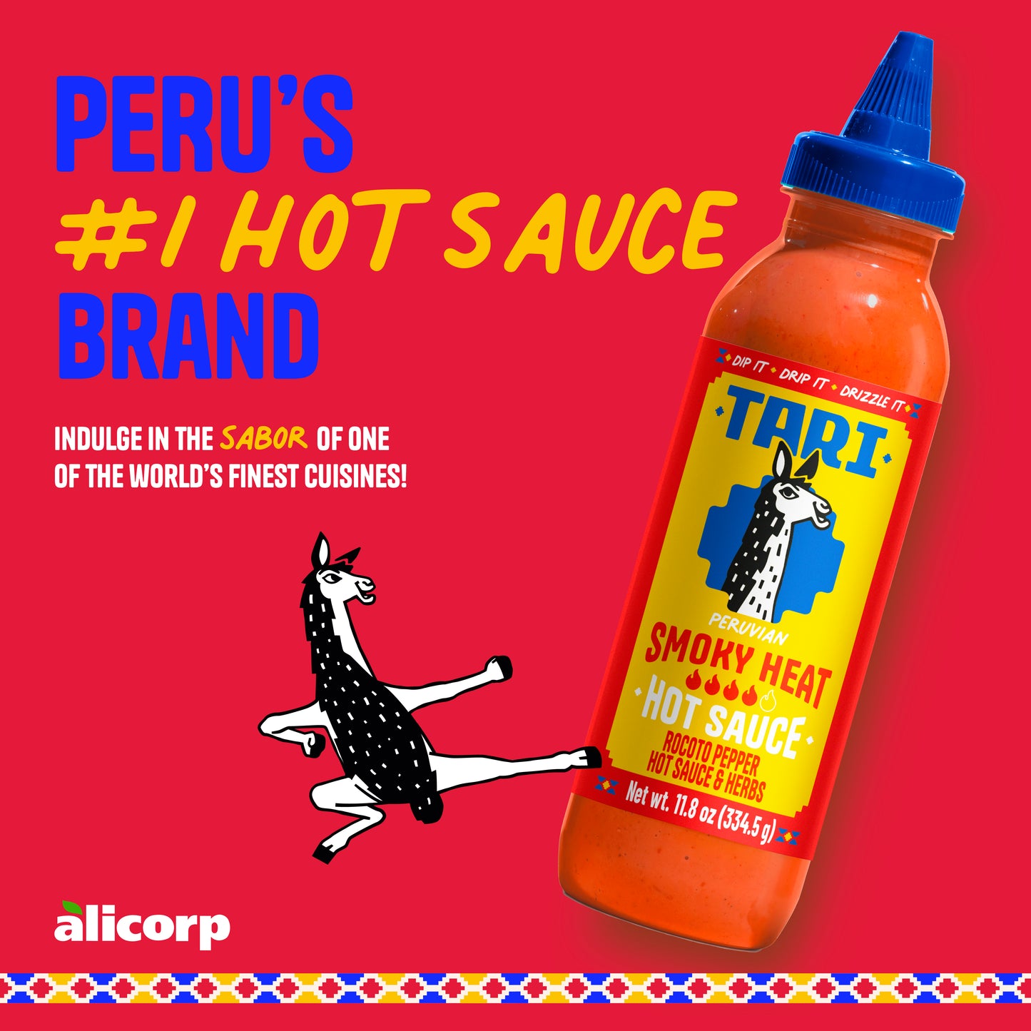 Tari Hot Sauce - Smoky Heat - 11.8oz