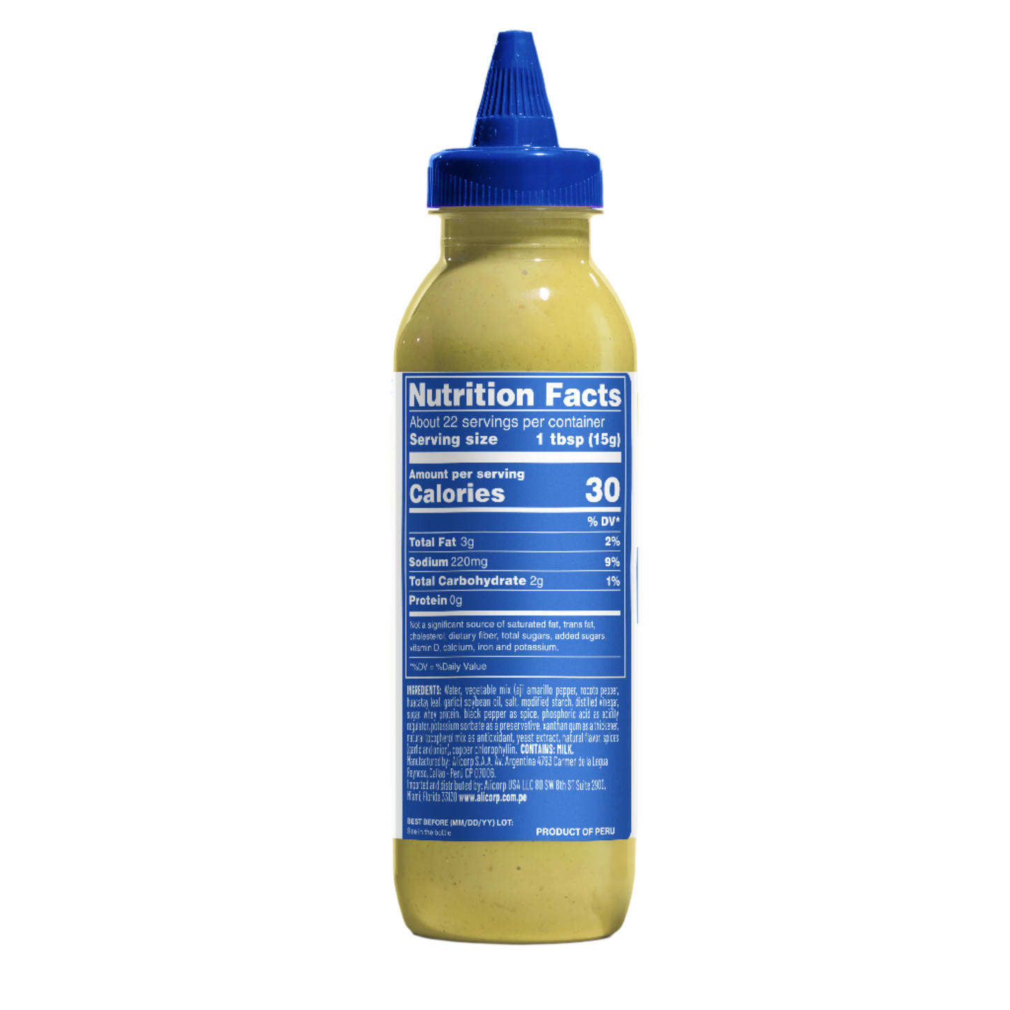 Tari Zesty Verde - Creamy, Herbal & Fresh - 11.8 oz