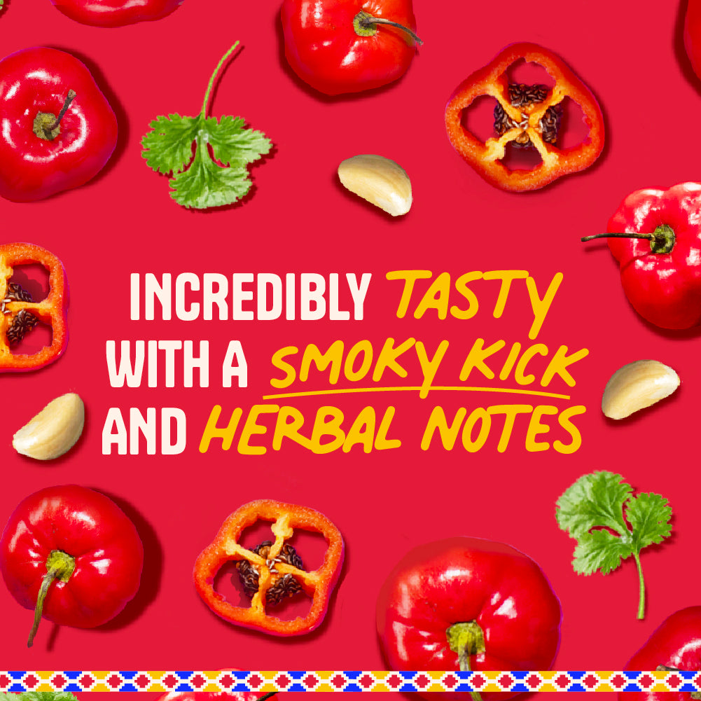 Tari Smoky Heat Hot Sauce Packets | Smoky & Spicy Kick | Perfect Single-Serve Size for Eggs, Chicken Wings, Noodles, and more | 0.28 Oz (250 Packets)